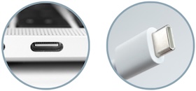 A USB-C Port and USB-C connector