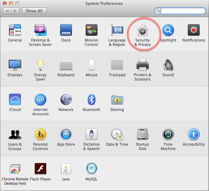 Security & Privacy in macOS System Preferences